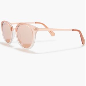 BCBG Pink Round Sunglasses